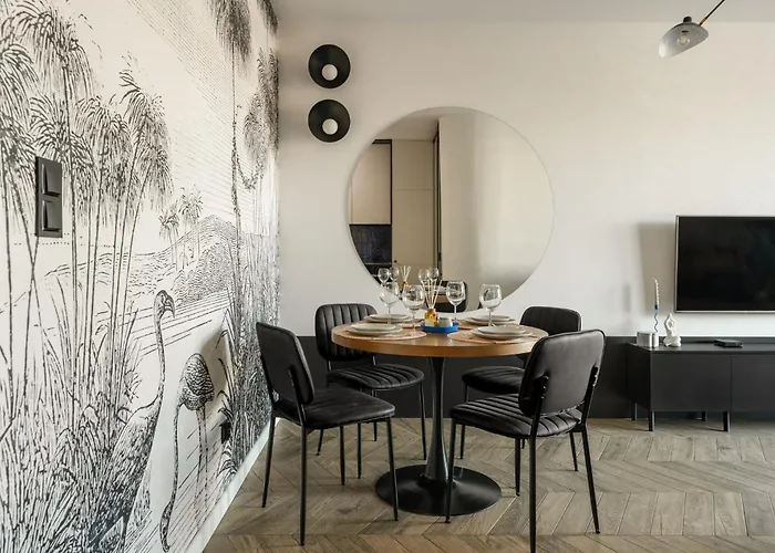 Kobaltowy Centrum アパート *